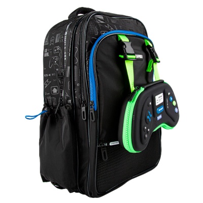 Рюкзак школьный для мальчика Kapika BG09-99 черный 1